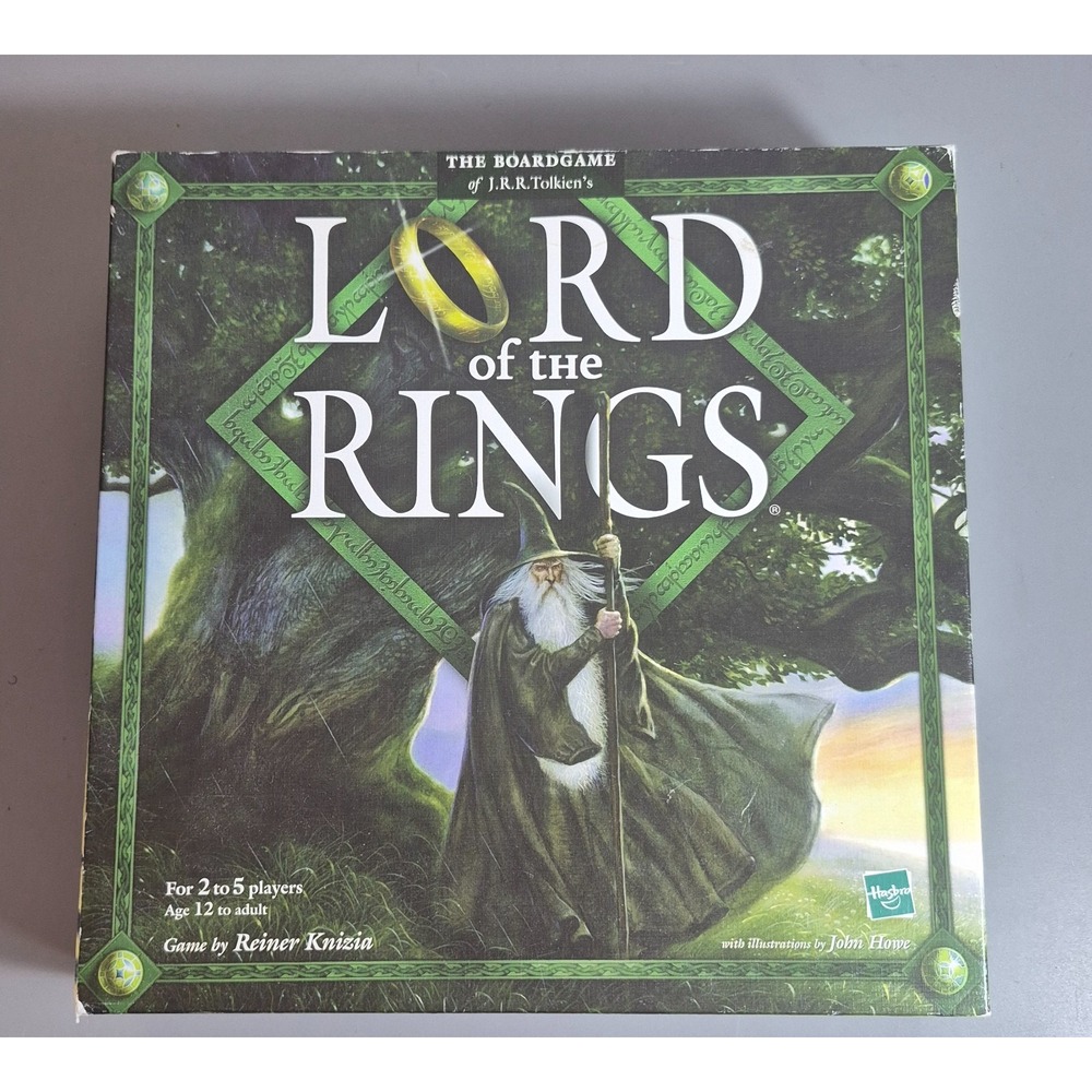 Lord of the Rings Board Game by Reiner Knizia COMPLETE - Vintage 2000